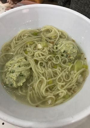Foto resep Menu mpasi 12m+ bakso bayam