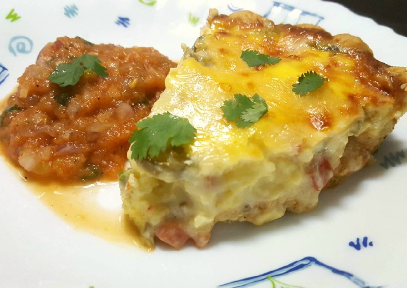 Mexican Style Quiche !