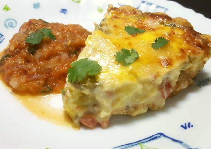 So Yummy Mexican Cuisine Mexican Style Quiche !