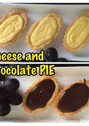 Foto resep Cheese and chocolate pie
