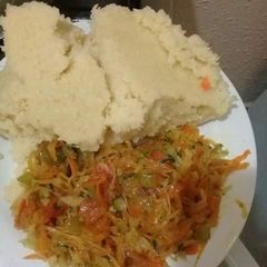 A picture of Cooked Cabbage.