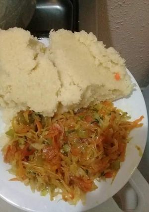 A picture of Cooked Cabbage.