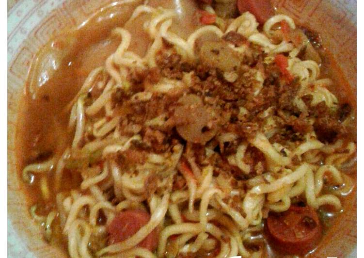 Seblak mie ala anak kost 😆