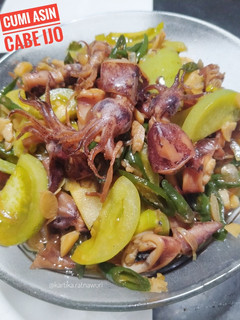 Foto resep 11. Cumi Asin Cabe Ijo