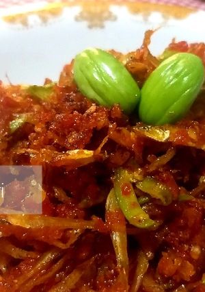 Foto resep Sambel Goreng Teri Pete