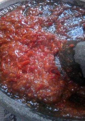 Foto resep Sambal tomat trasi ala HestiSubi