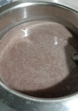 சாதம் வித் ராகி கூழ்(ragi koozh recipe in tamil) செய்முறை முக்கிய புகைப்படம்