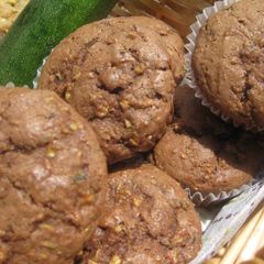 A picture of Zucchini Cocoa Muffin.