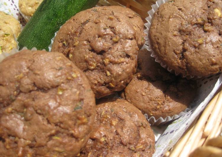 Zucchini Cocoa Muffin