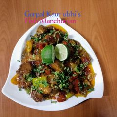 A picture of Fish Manchurian 🐠.