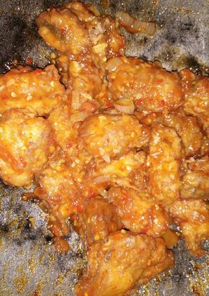 Foto resep Ayam saus pedas, asam, manis