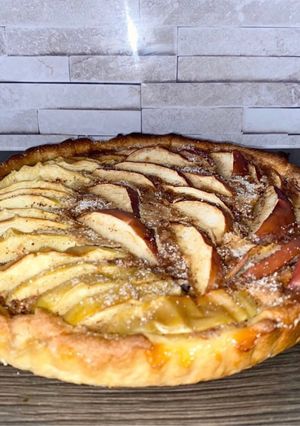 Une photo de Tarte aux pommes 🍏 🍎