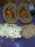 Rollo de carne con vegetales
