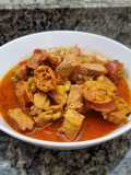 Guiso de Cerdo en olla de hierro