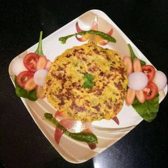 A picture of Chana dal pancakes.