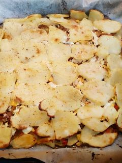 Foto principal de Pastel de papas en rodajas
