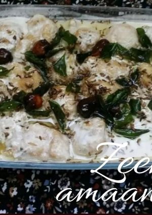 A picture of Hyderabadi Maash Ke Dahi Vade.