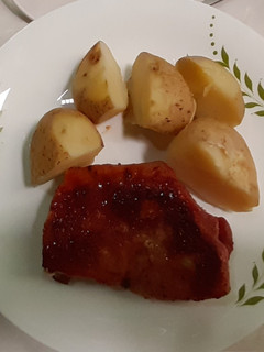 Una foto de Costillitas de cerdo al horno con salsa BBQ