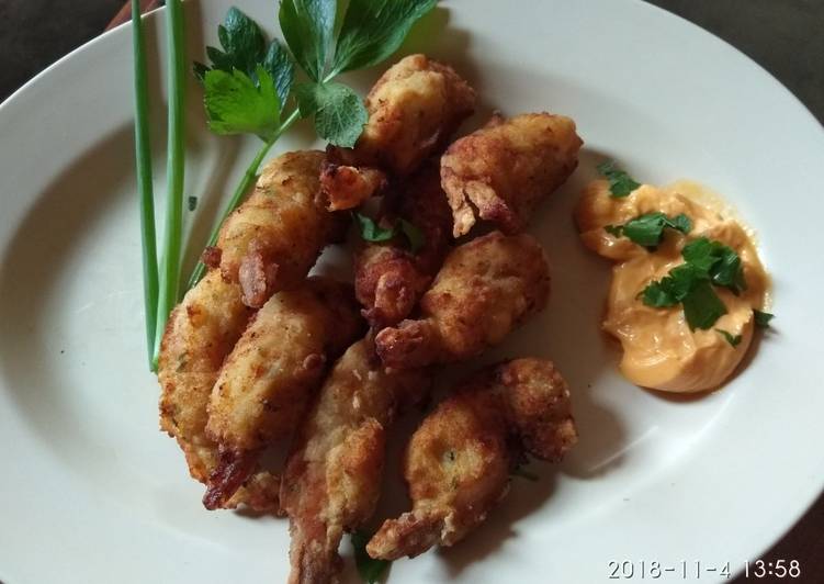 Resep: Perkedel Udang Yummy yang Enak