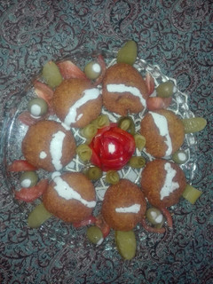 عکسی از دستور فلافل خونگی