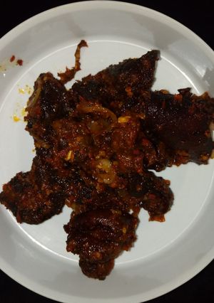 A picture of Pepper beef.