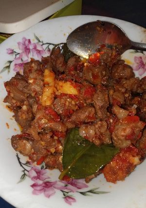 Foto resep Oseng Kambing Mercon 🍍