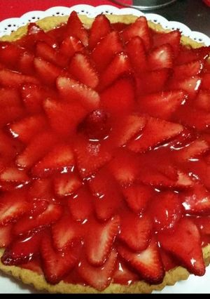 Una foto de Tarta de frutillas