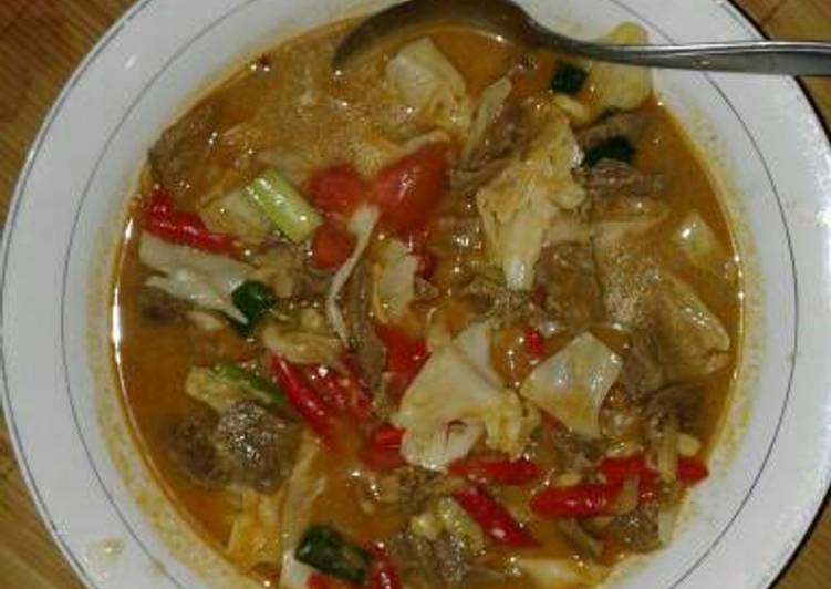 Tongseng daging sapi