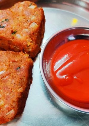A picture of Soya Chunks Kabab.