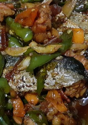 Foto resep Tumis kecap Ikan kembung di padu tempe