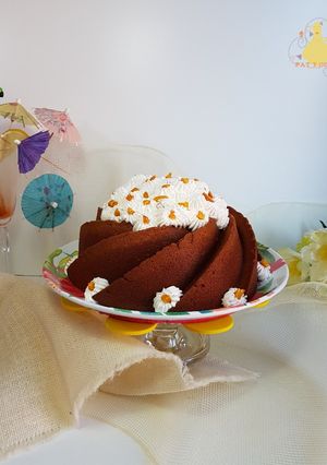 Una foto de Mango Bellini Bundt Cake!!!