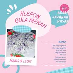 A picture of Klepon gula merah dari tepung ketan.