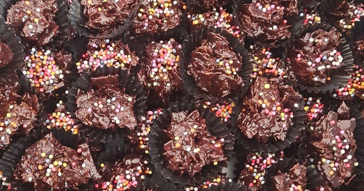 Kue CornFlake Coklat