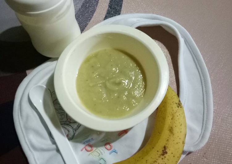 Anti Ribet, Membuat Pure pisang ambon mpasi 6 bln bunda pasti bisa