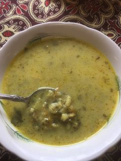 عکسی از دستور سوپ شیر