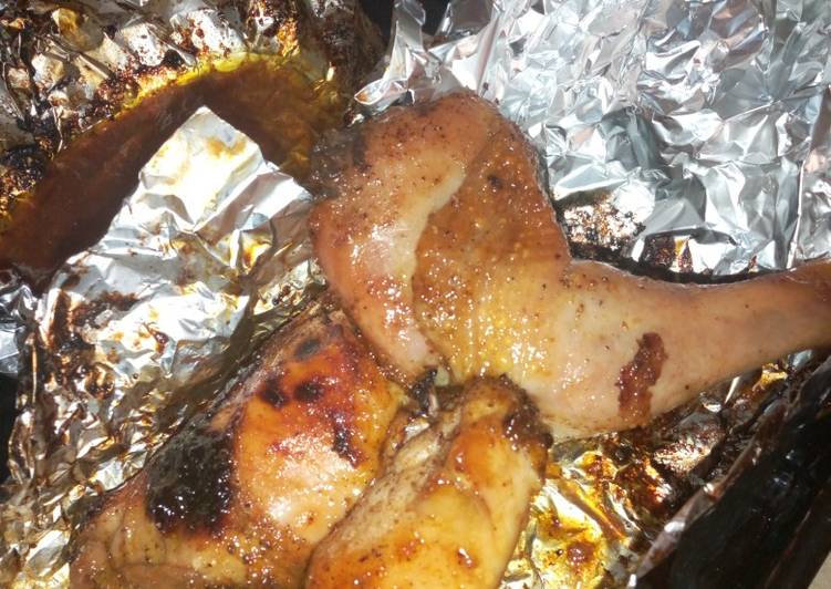 Recipe of Ultimate Honey glazed chicken