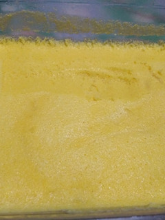 Una foto de Helado de crema sabor papaya