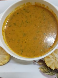 صورة لوصفة شوربة القرع بكريمة الطبخ