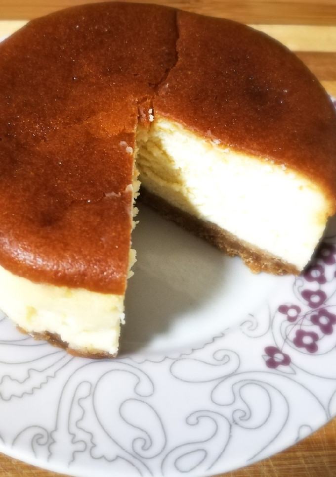 Una foto de Tarta de queso individual