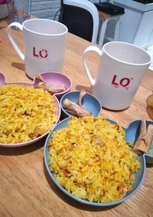 Foto resep Nasi goreng kuning