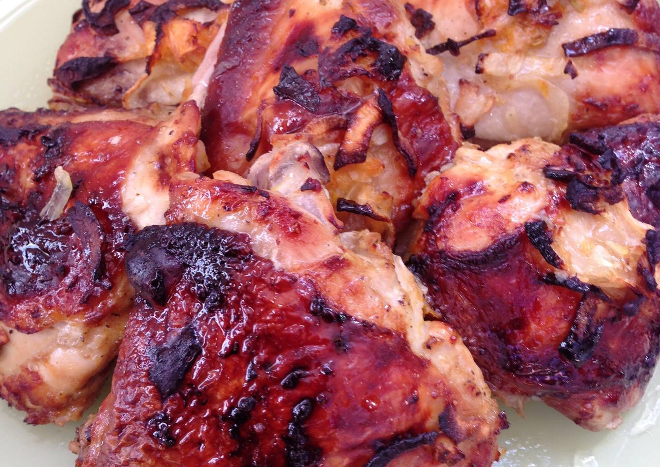 Garlic Ginger Chicken Thighs