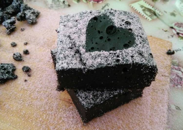 Cara mengolah Bolu kukus oreo susu super simple, Bikin Ngiler