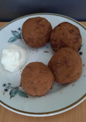 Zdjęcie przepisu Praliny o smaku tiramisu.