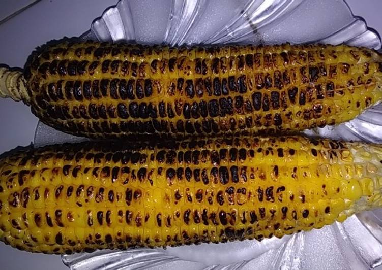 Jagung bakar diatas kompor mantul ternyata