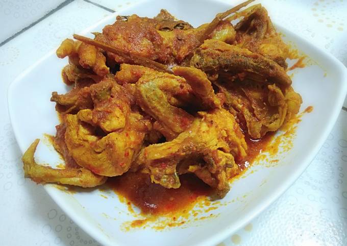 Resep Ayam bumbu rujak yang Bisa Manjain Lidah