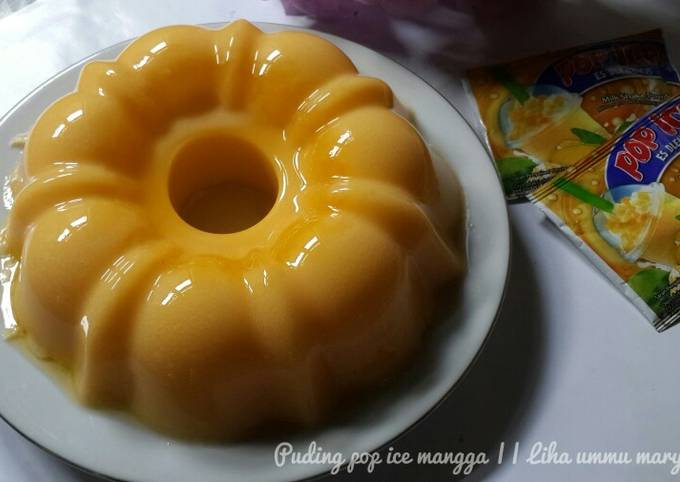 Resep Puding Pop Ice Mangga Oleh Liha Ummu Maryam Cookpad