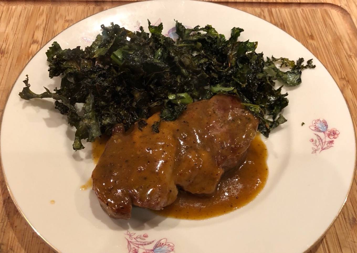 Greek braised pork with beer, mustard and orange sauce