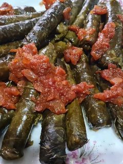 O poză a rețetei Sarmale în foi de viță cu linte și bulgur 🧿.