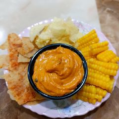 Tandoori mayonnaise A picture of Tandoori mayonnaise.