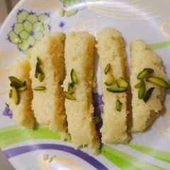 A picture of Milk cake.